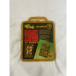 Vintage 1991 Classic MLB Trivia Board Game Series 3 w/ Card Set NIB CO L.E.